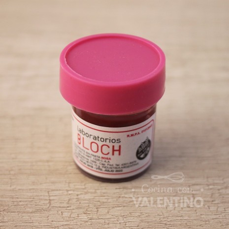 Colorante Pasta Bloch Rosa - 15 Grs