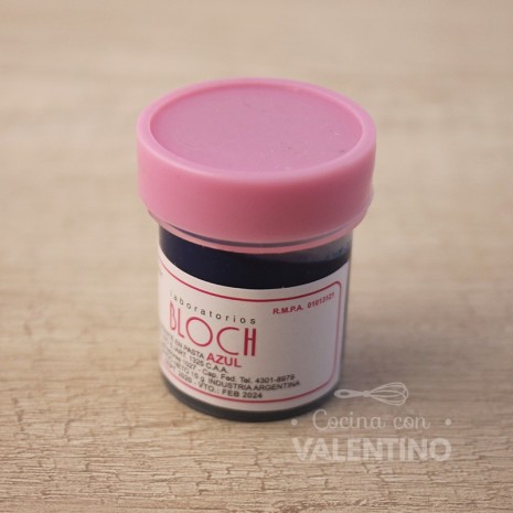 Colorante Pasta Bloch Azul - 15 Grs