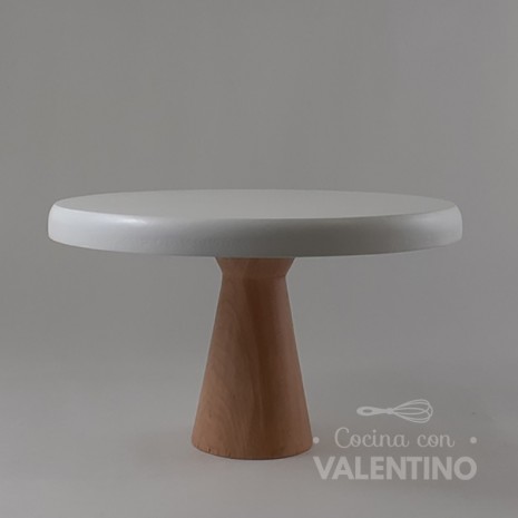 Alzada Sidney Plato Blanco - 20x10cm