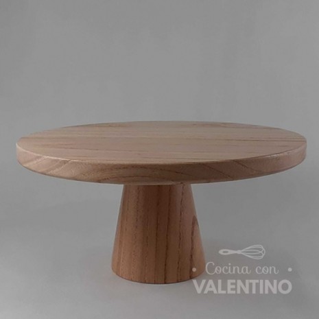 Alzada Hamburgo S Plato Madera - 28x11cm