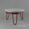 Alzada Estambul Baja Rose Gold Plato Blanco - 20x10