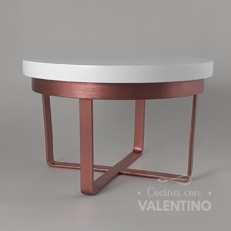 Alzada Praga Rose Gold Plato Blanco - 20x10