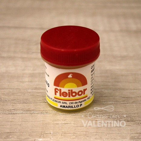 Colorante Pasta Fleibor Amarillo P - 15 Grs