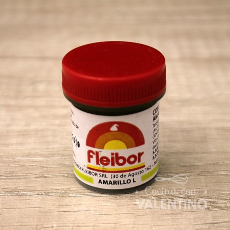 Colorante Pasta Fleibor Amarillo L - 15 Grs
