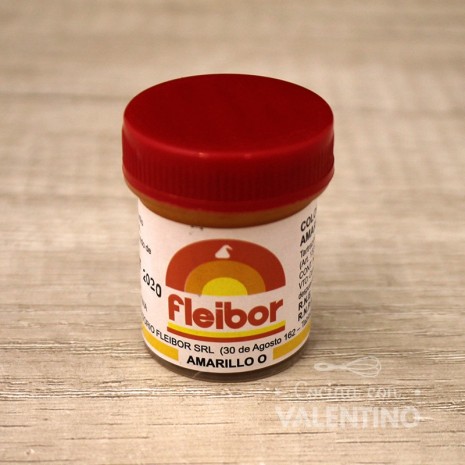 Colorante en Pasta Fleibor Amarillo O - 15Grs