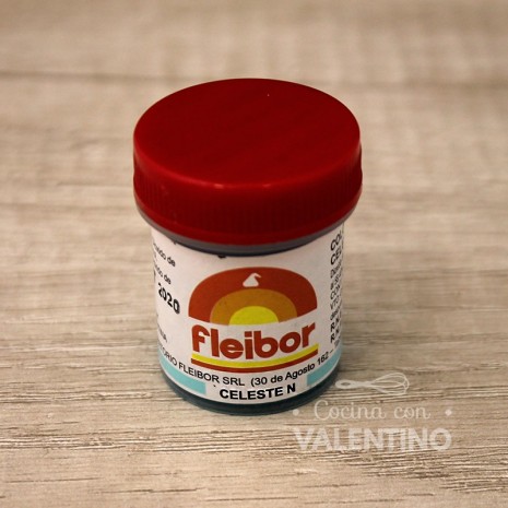 Colorante Pasta Fleibor Celeste N - 15 Grs