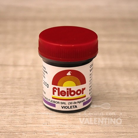 Colorante en Pasta Fleibor Violeta - 15Grs