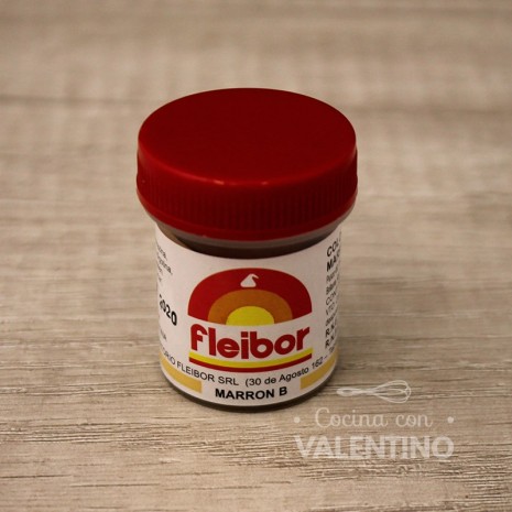 Colorante Pasta Fleibor Marron B - 15 Grs