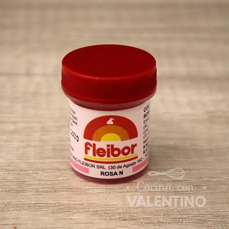 Colorante en Pasta Fleibor Rosa N - 15Grs