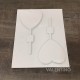 Placa Plastichok Chupetin Corazon x2 1205A