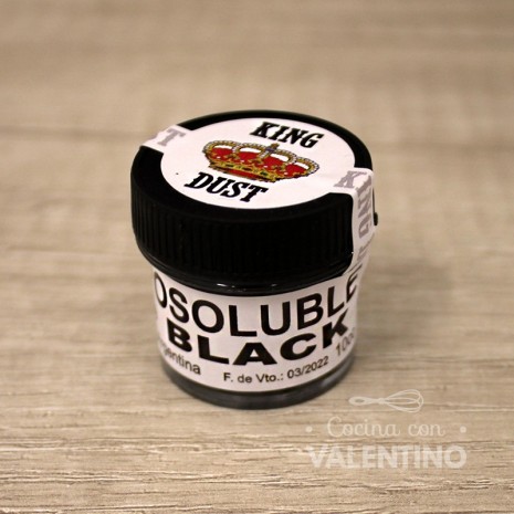 Colorante Polvo Liposoluble King Dust Black - 4 Grs