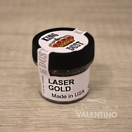 Glitter Laser King Dust Gold - 4Grs