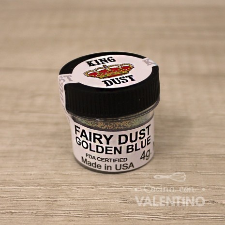 Glitter King Dust Golden Blue - 4 Grs