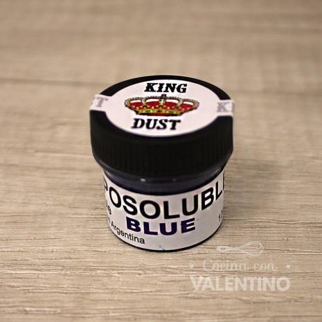 Colorante Polvo Liposoluble King Dust Blue - 4 Grs