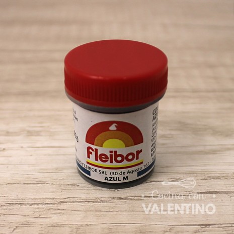 Colorante Pasta Fleibor Azul M - 15 Grs