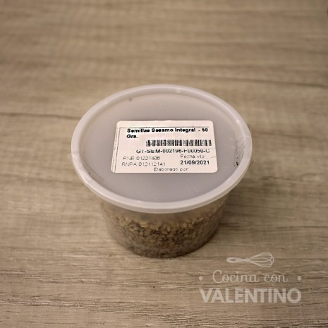 Semillas Sesamo Integral - 50 Grs