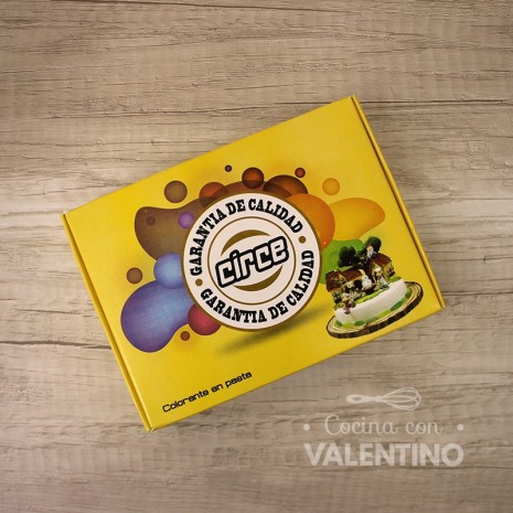 Colorante Pasta Circe Amarillo - 15 Grs - Pack 12 Un