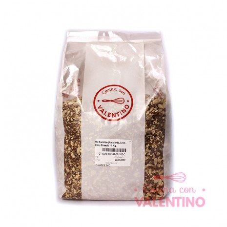 Mix Semillas (Sesamo. Lino. Chía. Girasol) - 1 Kg.
