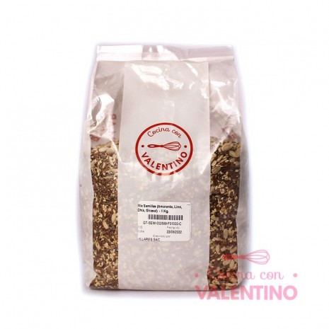 Mix Semillas (Sesamo. Lino. Chia. Girasol) 1 Kg