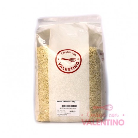 Semillas Sesamo Blanco - 1 Kg