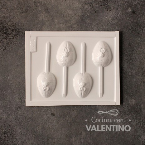 Placa Plastichok Chupetines Pascuas x4 1605A