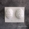 Placa Plastichok Huevo de Pascua x2 con Forma 1303A