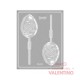 Placa Parpen Pascuas Chupetin Huevos x2 P578