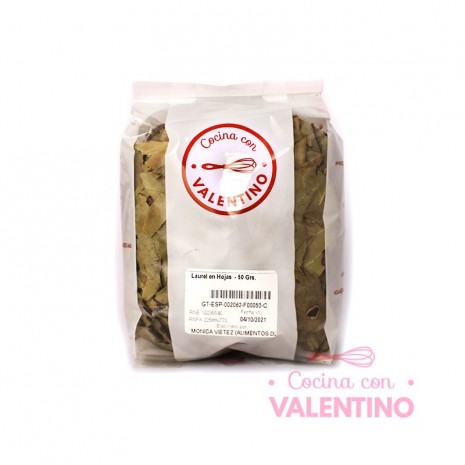 Laurel en Hojas - 50 Grs