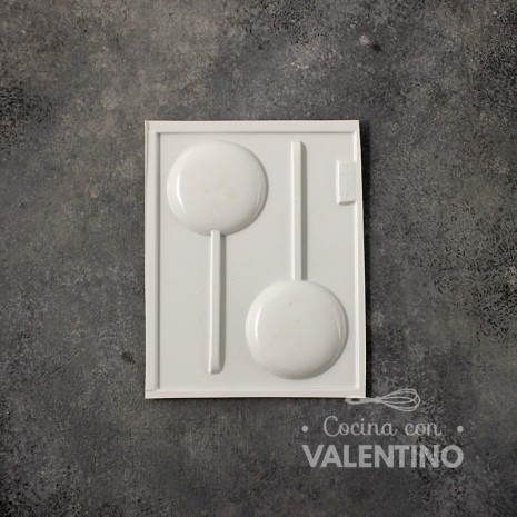 Placa Plastichok Chupetines Redondos Lisos x2 1727A