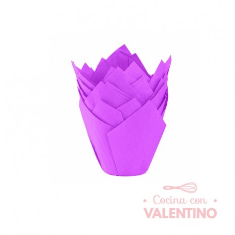 Tulipa Moldpack Violeta - Pack 50 Un.