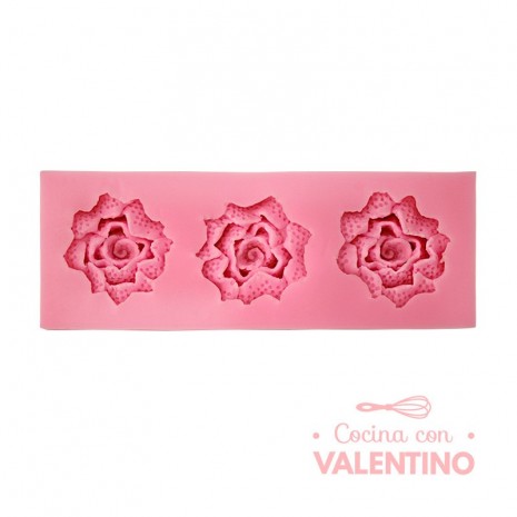 Molde Flexible Flores x3 (G03-031Y3)