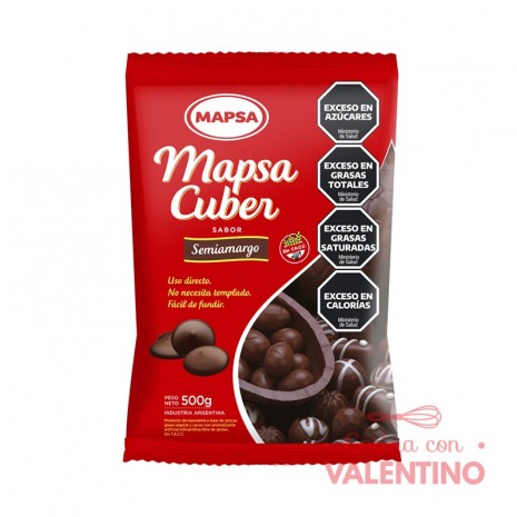 Baño de Moldeo Mapsacuber Semiamargo - 500 Grs