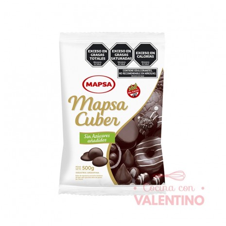 Baño de Moldeo Mapsa CuberSuiz Sin Azucar - 500 Grs