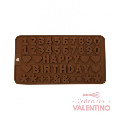 Molde de Chocolate HAPPY BIRTHDAY