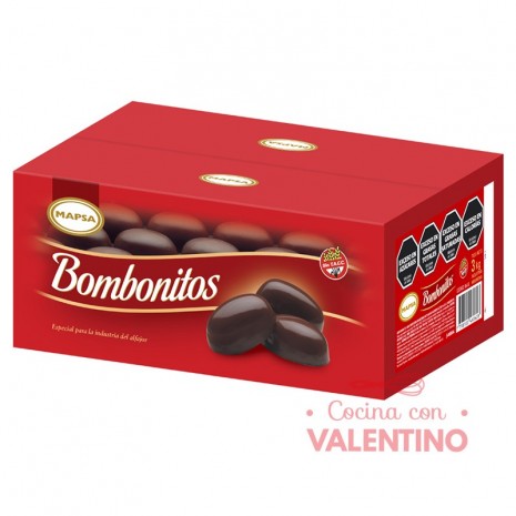 Baño de Reposteria Mapsa Bombonito Semiamargo - 3Kg