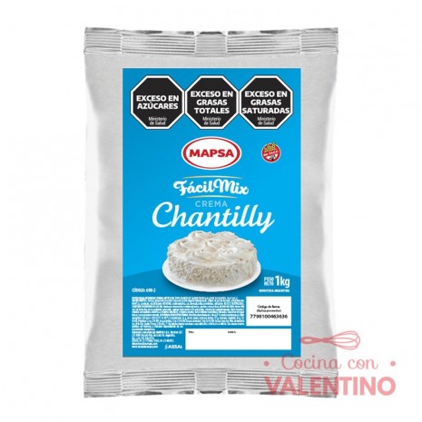 Crema Chantilly Mapsa - 1 Kg