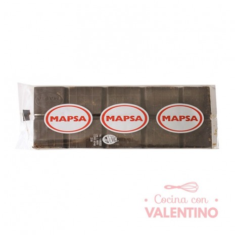 Chocolate Cobertura Mapsa Tradicional Tableta Semiamargo - 400Grs
