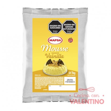 Mousse de Vainilla Mapsa - 1Kg