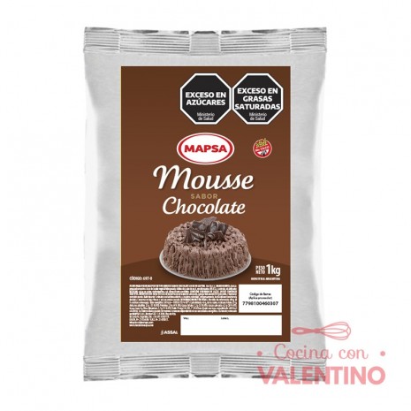 Mousse Mapsa Chocolate - 1 Kg