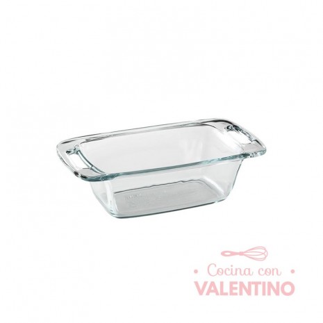 Budinera Vidrio Pyrex Easy Grab Con Asas 22x11 - 1.4 Lt