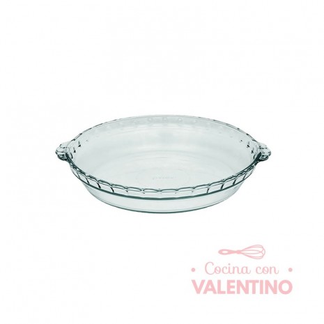 Fuente Vidrio Tartera Pyrex Basics c/Asa 24x4 - 1.4 Lt