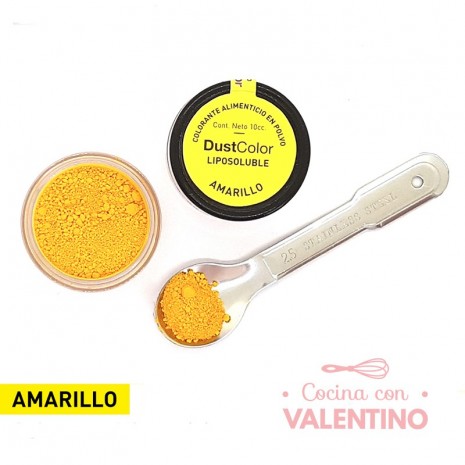 Colorante En Polvo Dust Color Liposoluble Amarillo - 8Grs