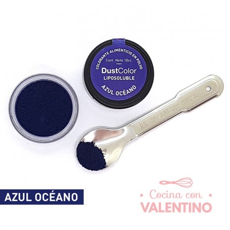 Colorante En Polvo Dust Color Liposoluble Azul Oceano - 8Grs