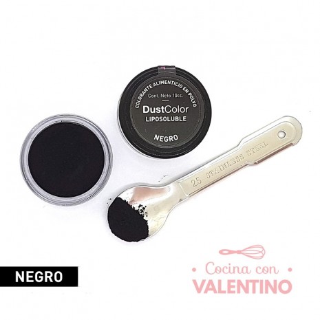 Colorante alimentario líquido liposoluble negro 15 g - Decora