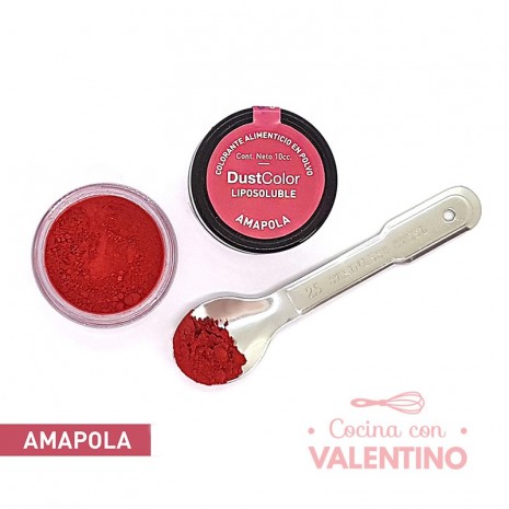 Colorante En Polvo Dust Color Liposoluble Amapola - 8Grs