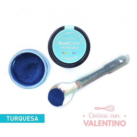 Colorante En Polvo Dust Color Liposoluble Turquesa - 8Grs