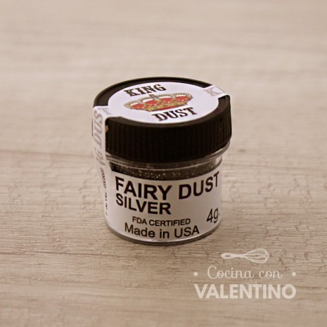 Glitter Laser King Dust Plateado - 4Grs
