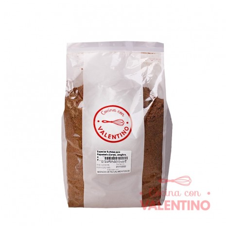 Especias Surtidas para Reposteria (Canela. Jengibre. Nuez Moscada. Pedunculo. Pimienta Negra) Granel - 1 Kg.