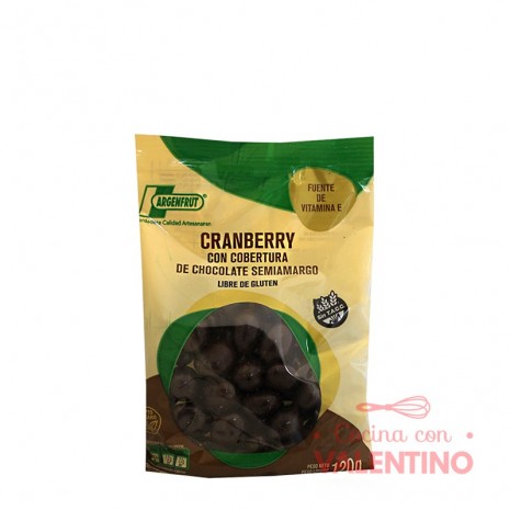 Cranberry con Chocolate Semiamargo Argenfrut - 120 Grs