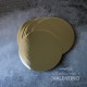 Disco Carton Alprin Dorado 24 Cm - 10 Un